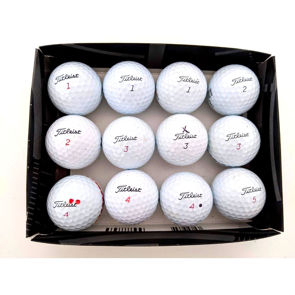 Titlest 12 White Golf Balls